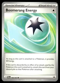 Boomerang Energy 166/167 - Twilight Masquerade - Uncommon NM - Image 1
