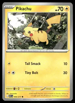 Pikachu 055/217 - Ascended Heroes - Common NM - Image 1