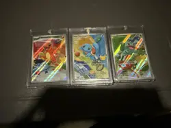Pokemon Center Stamped Charmander, Squirtle & Bulbasaur Promo Lot - Image 1