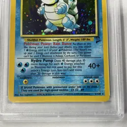 2000 POKEMON BASE SET 2 #2 BLASTOISE-HOLO PSA 8 - Image 2