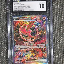 CGC GEM MINT 10 Oricorio ex Black Star Promo Mega Charizard X 024 2025 ENG - Image 1