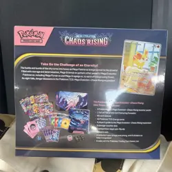 Pokemon TCG Mega Evolution Chaos Rising Elite Trainer Box ETB IN HAND - Image 2