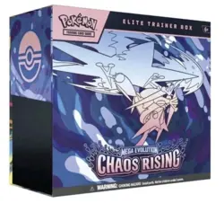 Pokemon TCG Mega Evolution Chaos Rising Elite Trainer Box ETB IN HAND - Image 3
