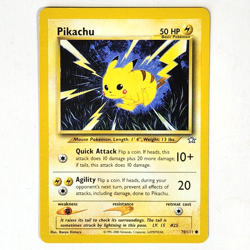 Pikachu 70/111 Pokemon TCG Neo Genesis Common Basic Vintage 2000 NM - Image 1