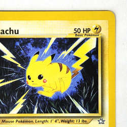 Pikachu 70/111 Pokemon TCG Neo Genesis Common Basic Vintage 2000 NM - Image 3