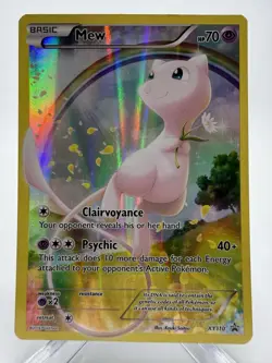Pokemon TCG Mew XY110 - XY Black Star Promo 2016 Holo Foil Full Art- - Image 1