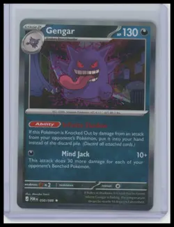 Pokemon Gengar Perfect Order Rare Reverse Holo 50/88 - Image 1
