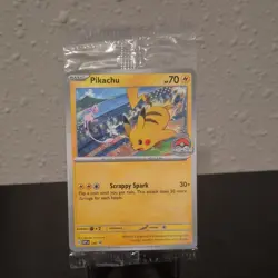 Pokemon TCG Pikachu 190 SV Scarlet & Violet Promo Regular EN 70 HP SEALED - Image 1