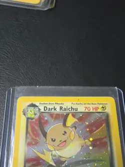 2000 Pokemon TCG Team Rocket Dark Raichu 83/82 Holo Rare NM Near Mint - Image 2