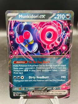 Pokemon Munkidori ex 037/064 Shrouded Fable Double Rare Holo NM - Image 1