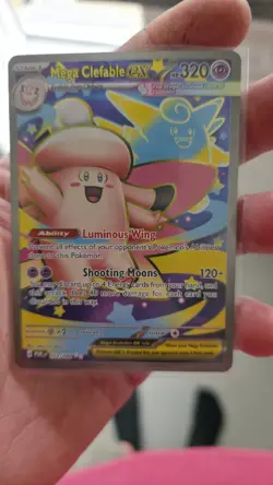 Pokemon Mega Clefable EX 103/088 Pokemon TCG Perfect Order - Image 3