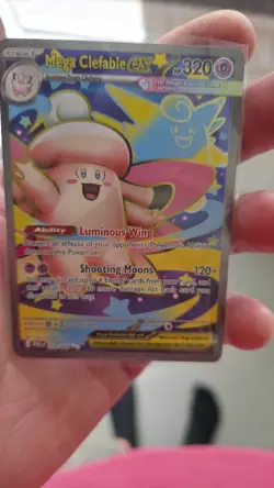 Pokemon Mega Clefable EX 103/088 Pokemon TCG Perfect Order - Image 4