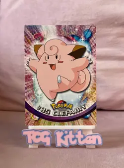 2000 Topps Pokemon - Clefairy - #35 - Series 1 - Non-Holo - TCGKITTEN - Image 1