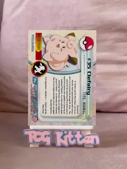 2000 Topps Pokemon - Clefairy - #35 - Series 1 - Non-Holo - TCGKITTEN - Image 2