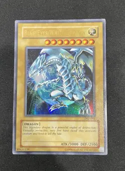 Yu-Gi-Oh! Blue-Eyes White Dragon JMP-001 Ultra Rare NM - Image 1