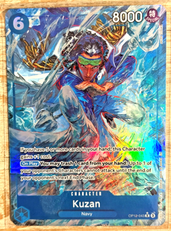 Kuzan OP12-043 R (Alt Art) Foil NM - Image 1