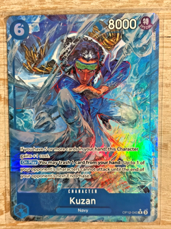 Kuzan OP12-043 R (Alt Art) Foil NM - Image 2