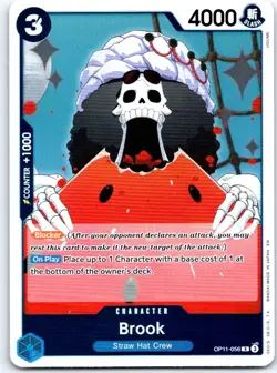 Brook OP11-056 Rare A Fist of Divine Speed One Piece Foil NM - Image 1