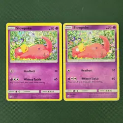 HP Slowpoke 5/12 2018 McDonald's Promo Nintendo Pokemon Card - Image 1