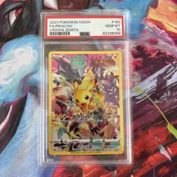 2023 Pokemon SWSH Crown Zenith Pikachu Card #160 PSA 10 - Image 1