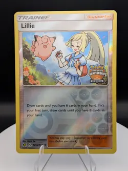 Pokemon TCG: League & Championship Cards (125a/156) Lillie Reverse HOLO (NM) - Image 1