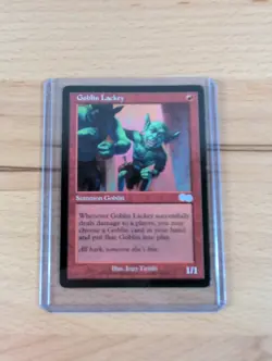 MTG Goblin Lackey Urza's Saga Regular Uncommon - Image 4