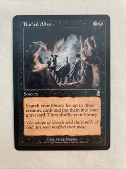 1x Buried Alive Odyssey MTG Magic the Gathering NM - Image 1