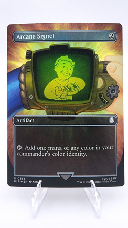 Arcane Signet (Borderless) Universes Beyond: Fallout Foil - Image 1