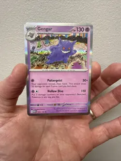 Gengar 094/165 Sv: Scarlet & Violet 151 Holo Pokemon TCG - Image 1