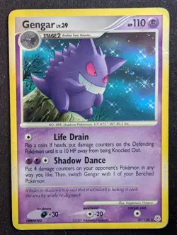Gengar - 27/130 - Non Holo Rare - Diamond and Pearl (Pokemon) MP - Image 1