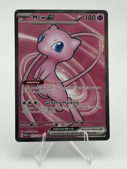 Mew ex 193/165 Sv: Scarlet & Violet 151 Holo Pokemon TCG NM - Image 1