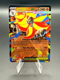 Pokemon Chaos Rising Mega Pyroar ex - 015/086 NM - Image 1