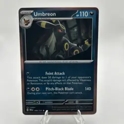 Umbreon 059/131 Holo Rare Prismatic Evolutions Pokemon Holo Near Mint - Image 1
