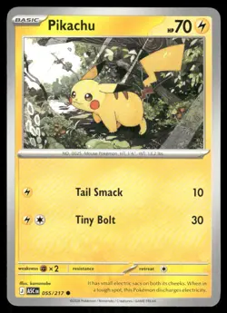 Pikachu 055/217 - Ascended Heroes - Common NM - Image 1