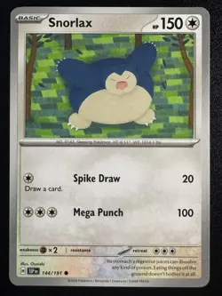 Snorlax 144/191 - Surging Sparks - Common NM - Image 1