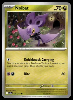 Noibat 156/217 - Ascended Heroes - Common NM - Image 1