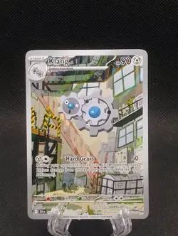 Pokemon Klang 140/086 English Sv: Black Bolt Illustration Rare Card Near Mint - Image 2