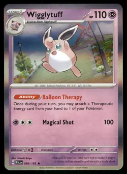Wigglytuff 084/193 - Paldea Evolved - Holo Rare NM - Image 1