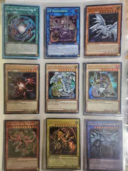 Yugioh ×45 Card Binder Lot All NM Condition, Blue Eyes, Dark Magician, + More - Image 2