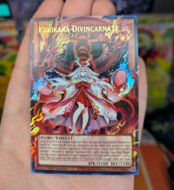 Konami Yu-Gi-Oh! Kurikara Divincarnate RA03-EN147 Secret Foil 1st ed - Image 1