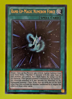Yu-Gi-Oh Rank-Up-Magic Numeron Force 1st Edition Ultra Rare JOTL-EN059 Nm - Image 1