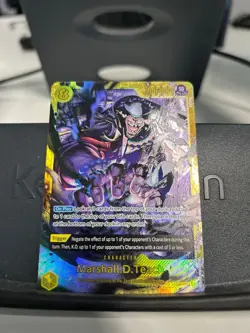 Marshall D Teach OP16-119 SEC The Time Of Battle ENGLISH One Piece CCG - Image 1