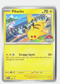 Pikachu Promo SV: Scarlet & Violet Promo Cards 190 NM - Image 1