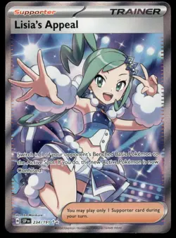 Pokemon Cards Lisia's Appeal 234/191 Surging Sparks Ultra Rare NM *2 - Image 1