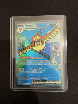 Pokemon Card Pidgeot ex 225/197 Obsidian Flames Special Illustration Rare NM - Image 4