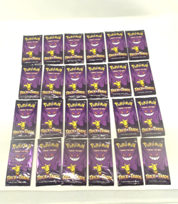 Lot of 24 Pokemon Trick or Trade Booster Pack Halloween 3 Card Packs 2022 - Image 1