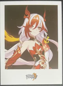 Honkai Impact 3rd Fu Hua Anime Polaroid Doujin Card v2 - Image 1