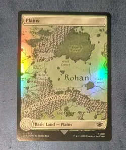 MTG *FOIL FULL ART * Lord Of The Rings PLAINS #272 NM - Image 1