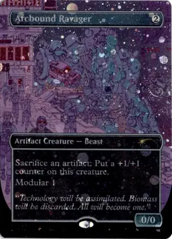 Arcbound Ravager (2105) (Galaxy Foil) 2105 Magic: The Gathering Secret Lair NM - Image 1
