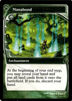 Manabond (Future Sight) 208 Magic: The Gathering Mystery Booster 2 Rare NM - Image 1